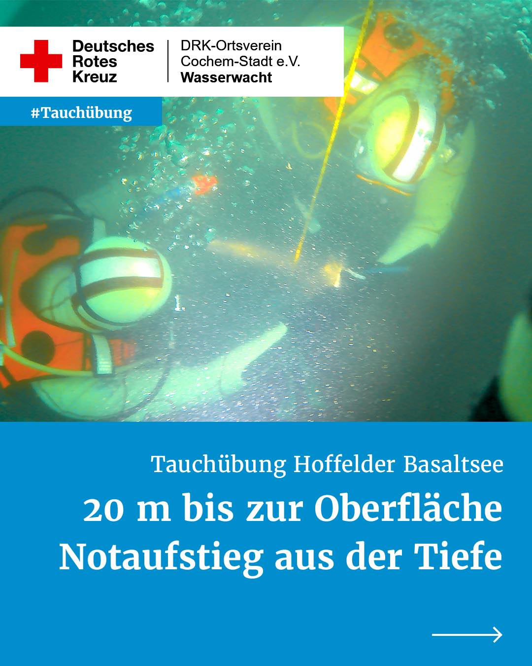 Tiefe, Teamgeist und Technik – Tauchausbildung im Hoffelder Basaltsee