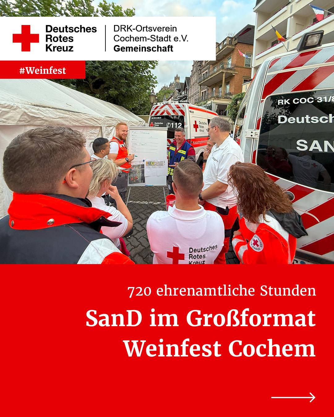 Heimat- & Weinfest Cochem 2025 – unser Einsatz