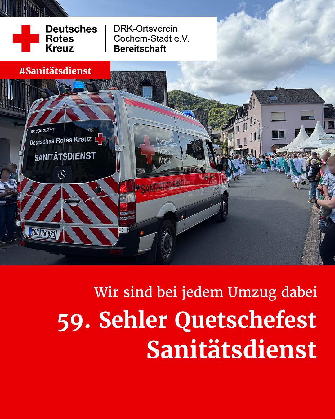 Unterwegs beim Quetschefest