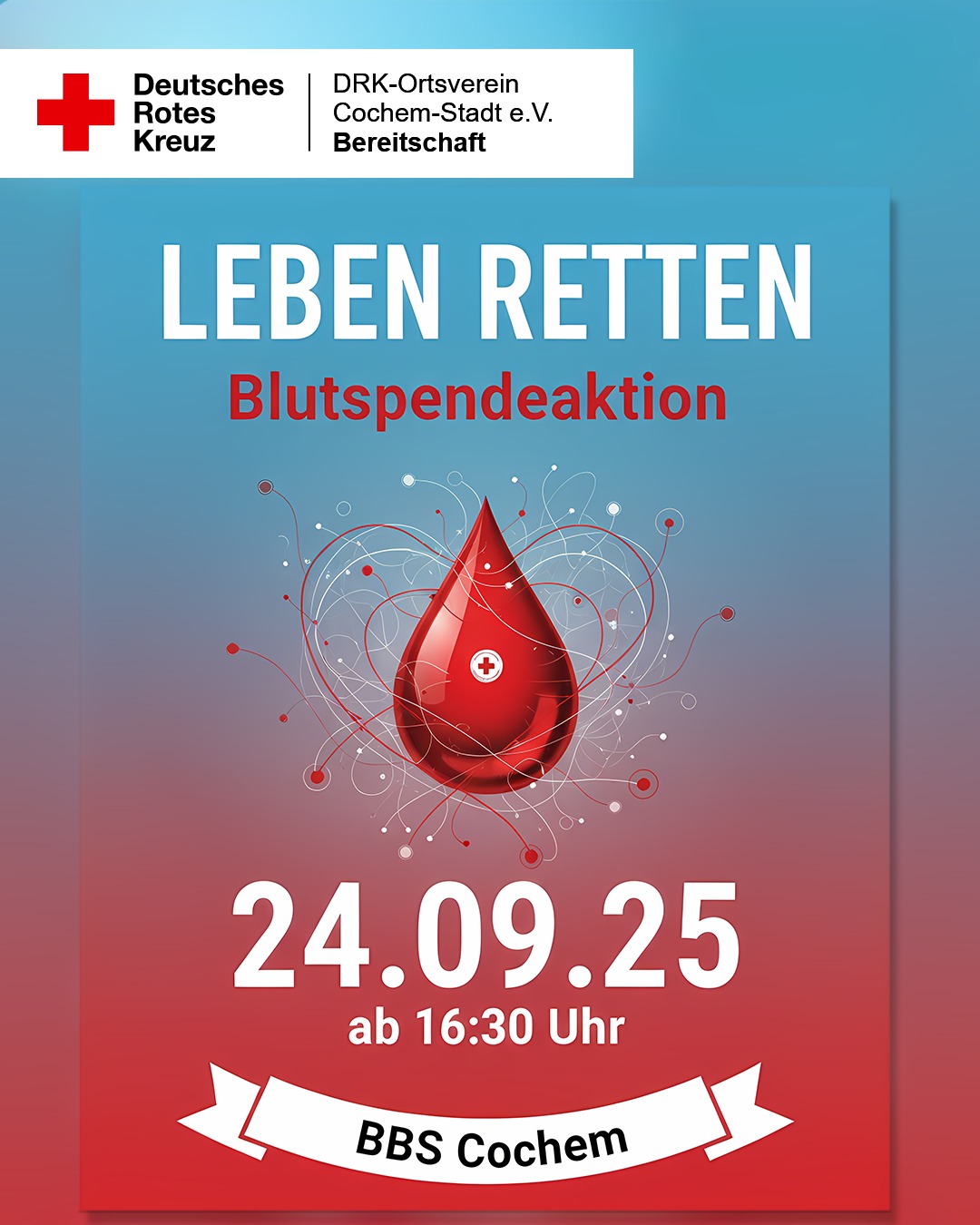 Dein Einsatz rettet Leben – sei dabei