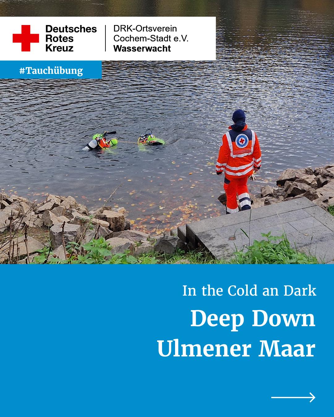 Abgetaucht im Ulmener Maar