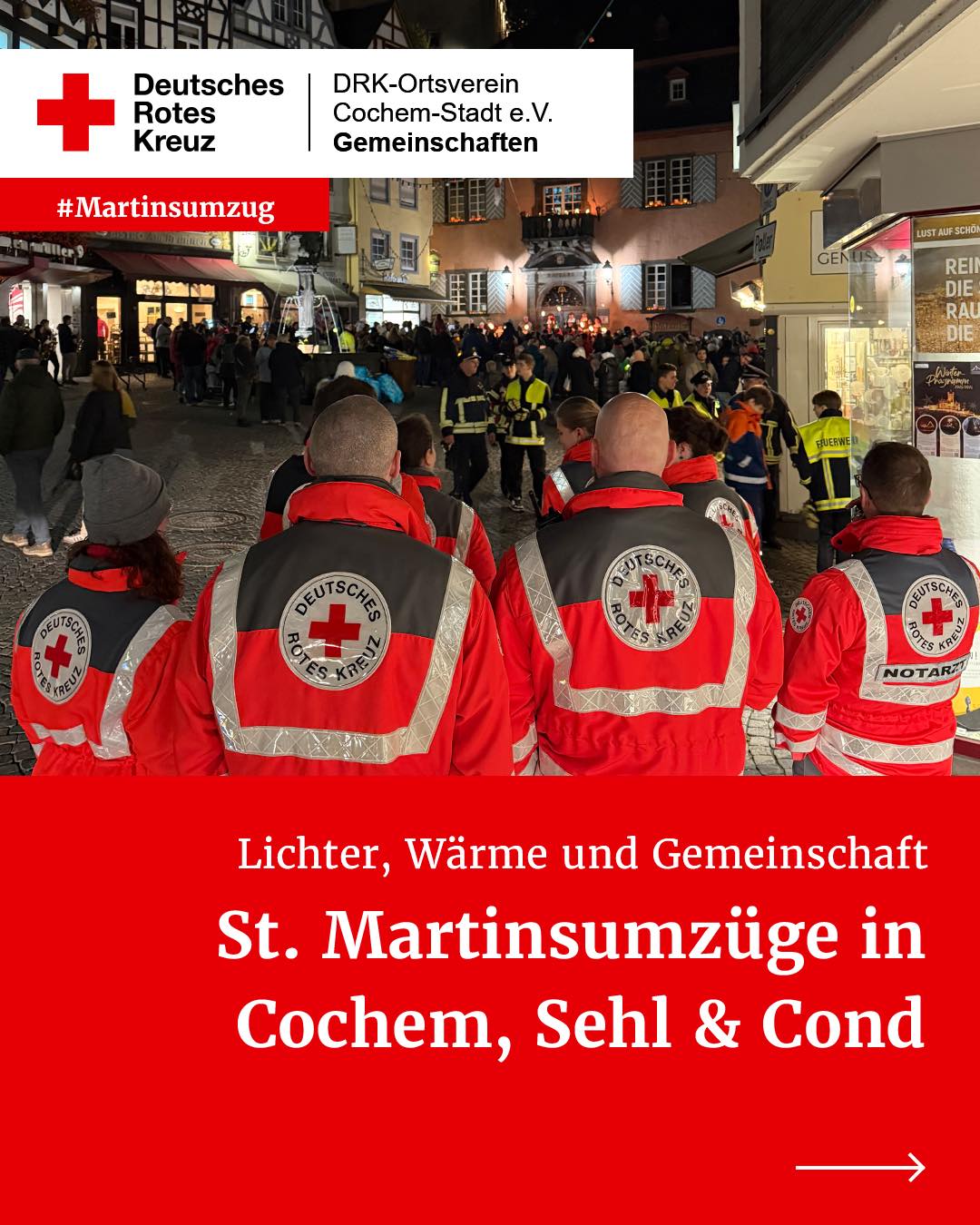 St. Martinsumzüge in Cochem, Sehl & Cond