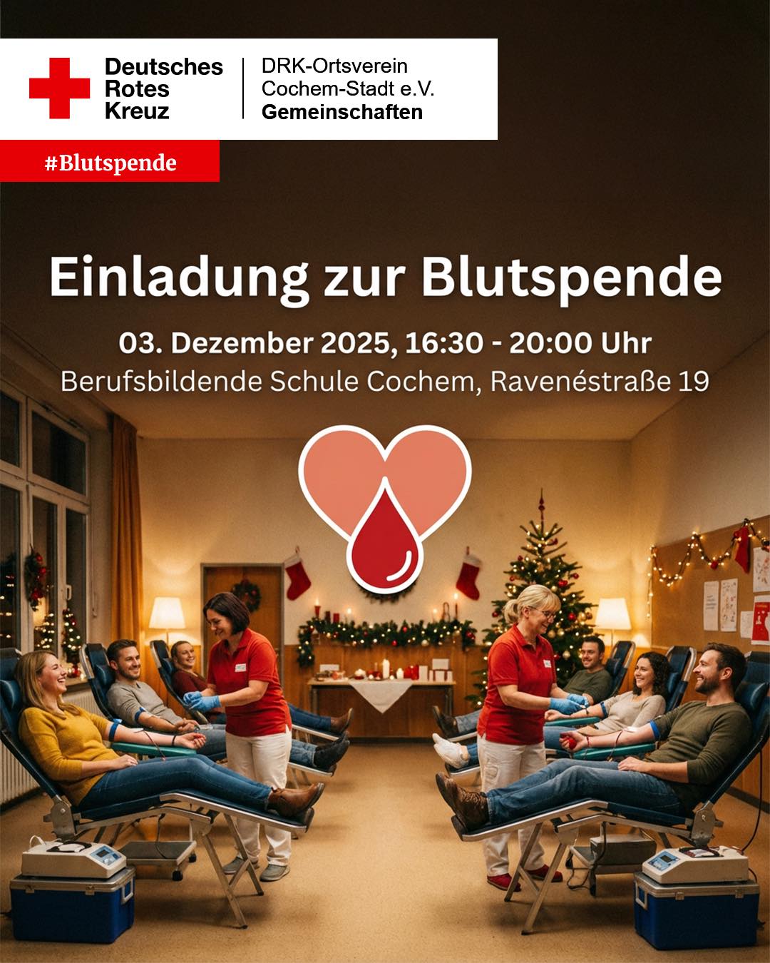 Die Chance mit einer guten Tat in den Dezember zu starten.