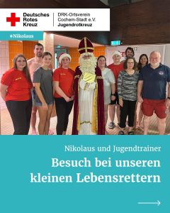 Besonderer Nikolausbesuch bei unseren kleinen Lebensretterinnen und…