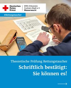 Erfolgreiche Prüfung bei der Wasserwacht